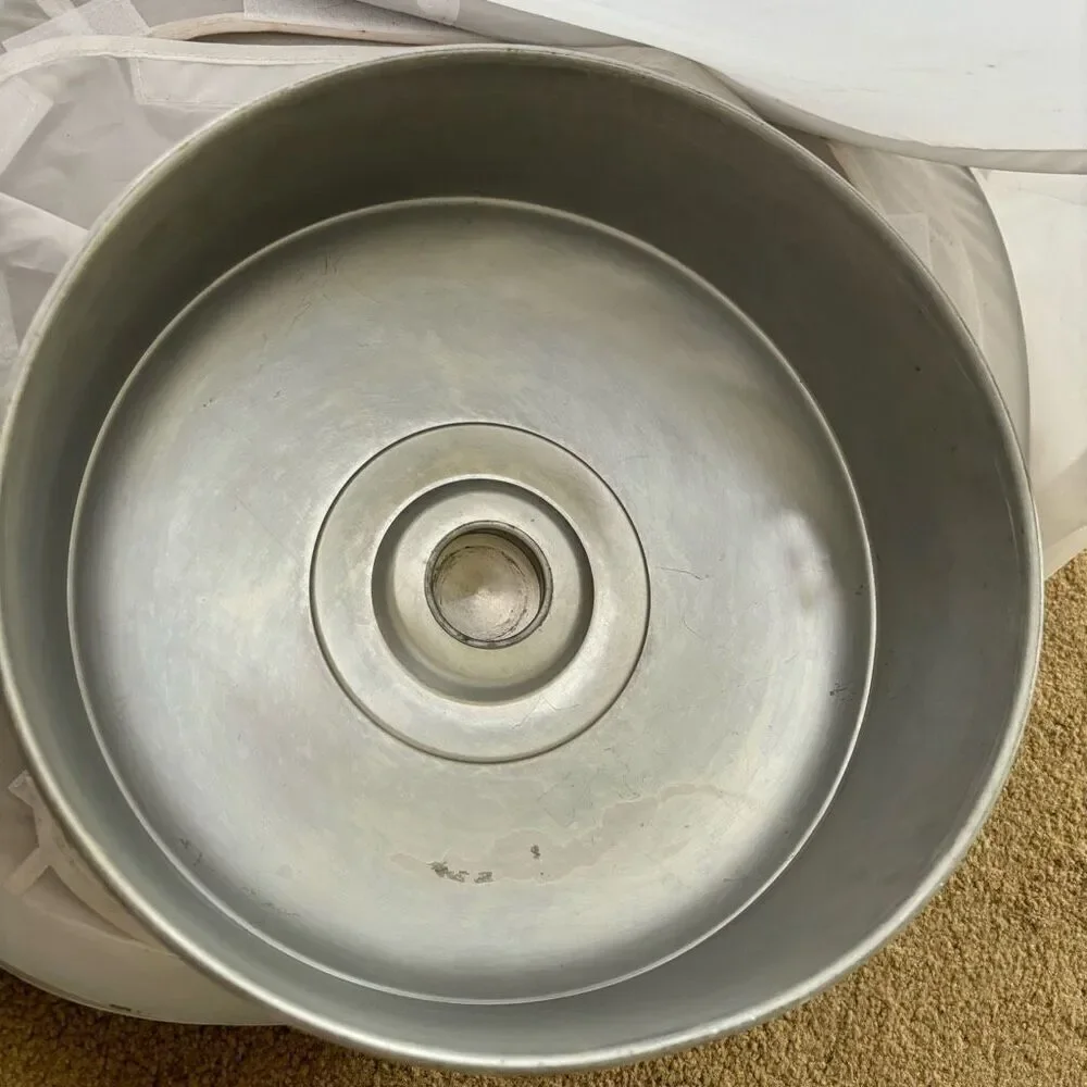 Kromex Spun Aluminum Cake Cover 1950’s